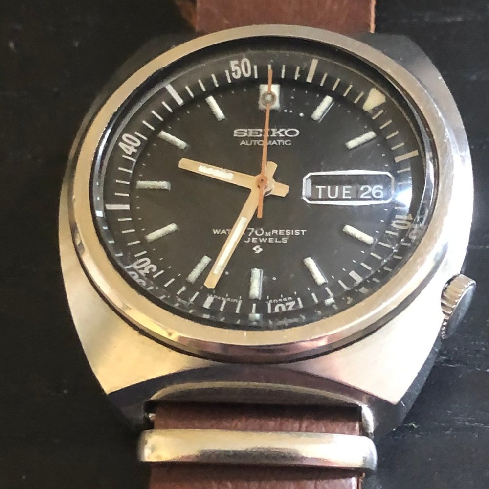 SOLD!!! VINTAGE SEIKO AUTOMATIC WATCH 6106-6059